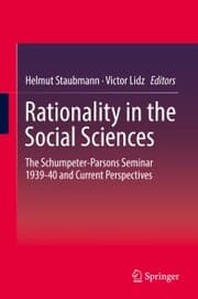 Cover von Rationality in the Social Sciences