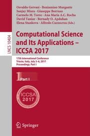 Cover von Computational Science and Its Applications - ICCSA 2017