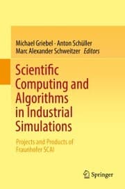 Cover von Scientific Computing and Algorithms in Industrial Simulations