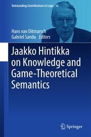 Cover von Jaakko Hintikka on Knowledge and Game-Theoretical Semantics