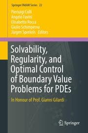 Cover von Solvability, Regularity, and Optimal Control of Boundary Value Problems for PDEs