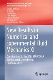 Cover von New Results in Numerical and Experimental Fluid Mechanics XI