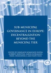 Cover von Sub-Municipal Governance in Europe