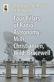 Cover von Four Pillars of Radio Astronomy: Mills, Christiansen, Wild, Bracewell