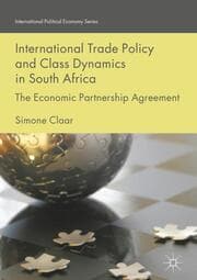Cover von International Trade Policy and Class Dynamics in South Africa