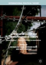 Cover von Consociationalism and Power-Sharing in Europe