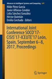 Cover von International Joint Conference SOCO17-CISIS17-ICEUTE17 León, Spain, September 6-8,2017, Proceeding