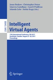 Cover von Intelligent Virtual Agents