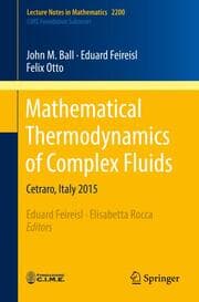 Cover von Mathematical Thermodynamics of Complex Fluids