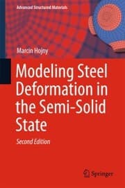 Cover von Modeling Steel Deformation in the Semi-Solid State