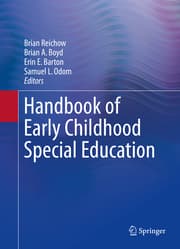 Cover von Handbook of Early Childhood Special Education