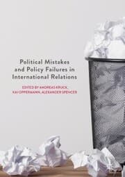 Cover von Political Mistakes and Policy Failures in International Relations