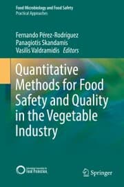 Cover von Quantitative Methods for Food Safety and Quality in the Vegetable Industry
