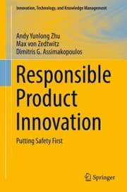 Cover von Responsible Product Innovation