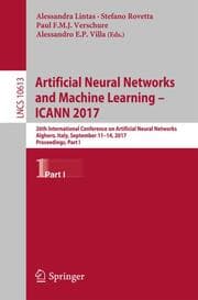 Cover von Artificial Neural Networks and Machine Learning - ICANN 2017