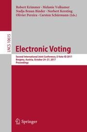 Cover von Electronic Voting