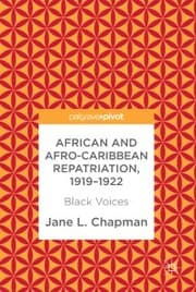 Cover von African and Afro-Caribbean Repatriation, 1919-1922