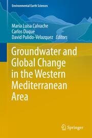 Cover von Groundwater and Global Change in the Western Mediterranean Area
