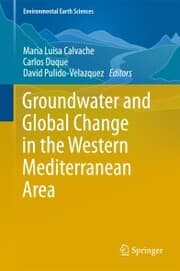 Cover von Groundwater and Global Change in the Western Mediterranean Area