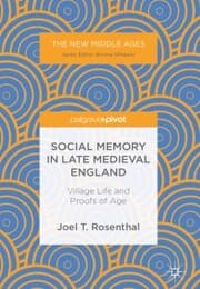 Cover von Social Memory in Late Medieval England