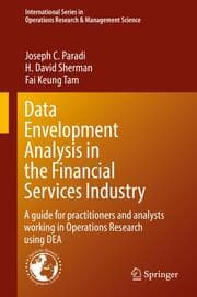 Cover von Data Envelopment Analysis in the Financial Services Industry