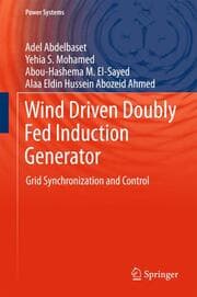 Cover von Wind Driven Doubly Fed Induction Generator