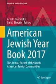 Cover von American Jewish Year Book 2017