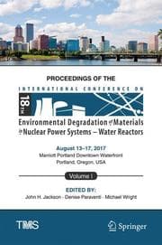 Cover von Proceedings of the 18th International Conference on Environmental Degradation of Materials in Nuclear Power Systems - Water Reactors