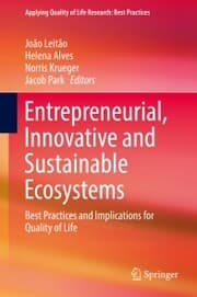 Cover von Entrepreneurial, Innovative and Sustainable Ecosystems