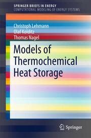 Cover von Models of Thermochemical Heat Storage
