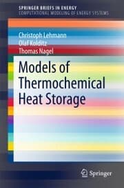 Cover von Models of Thermochemical Heat Storage