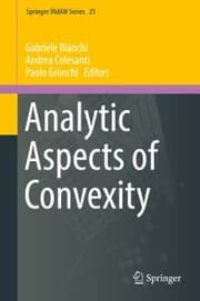 Cover von Analytic Aspects of Convexity