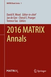 Cover von 2016 MATRIX Annals