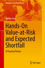 Cover von Hands-On Value-at-Risk and Expected Shortfall