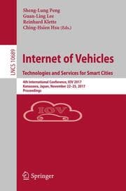 Cover von Internet of Vehicles. Technologies and Services for Smart Cities