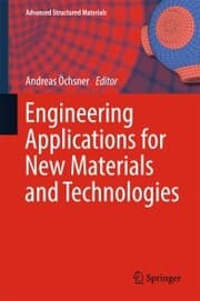 Cover von Engineering Applications for New Materials and Technologies