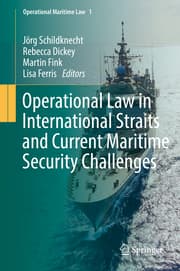 Cover von Operational Law in International Straits and Current Maritime Security Challenges