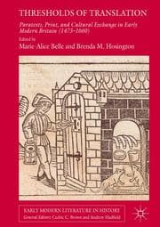 Cover von Thresholds of Translation