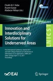 Cover von Innovation and Interdisciplinary Solutions for Underserved Areas