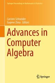 Cover von Advances in Computer Algebra