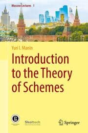 Cover von Introduction to the Theory of Schemes