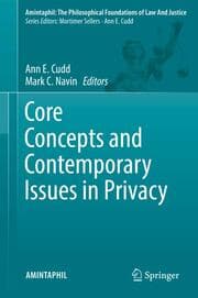 Cover von Core Concepts and Contemporary Issues in Privacy