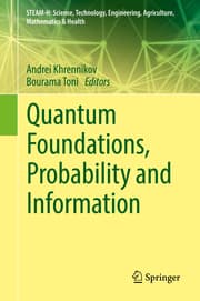 Cover von Quantum Foundations, Probability and Information