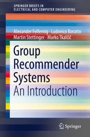 Cover von Group Recommender Systems