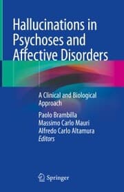 Cover von Hallucinations in Psychoses and Affective Disorders