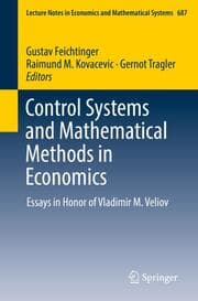 Cover von Control Systems and Mathematical Methods in Economics