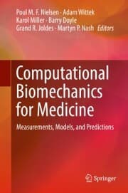 Cover von Computational Biomechanics for Medicine