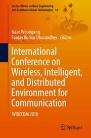 Cover von International Conference on Wireless, Intelligent, and Distributed Environment for Communication