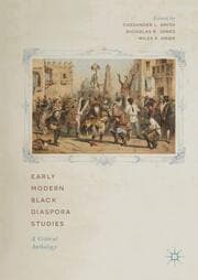 Cover von Early Modern Black Diaspora Studies