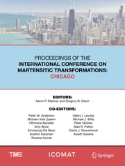 Cover von Proceedings of the International Conference on Martensitic Transformations: Chicago